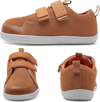 WateLves Toddler Little Kids Wide Barefoot Shoes The First Walking Shoes Girls Boys Breathable Zero