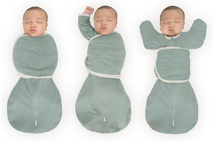SwaddleDesigns 6-Way Omni Swaddle Sack Arms Up Swaddle for Newborn, More Options to Calm Startle