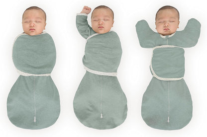 SwaddleDesigns 6-Way Omni Swaddle Sack Arms Up Swaddle for Newborn, More Options to Calm Startle