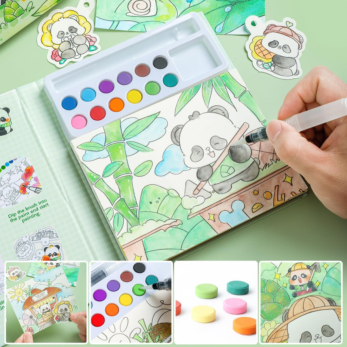 Paint with Water Coloring Books for Kids Ages 3-5, 4-8 – Cute Coloring Book for Teens,Arts and