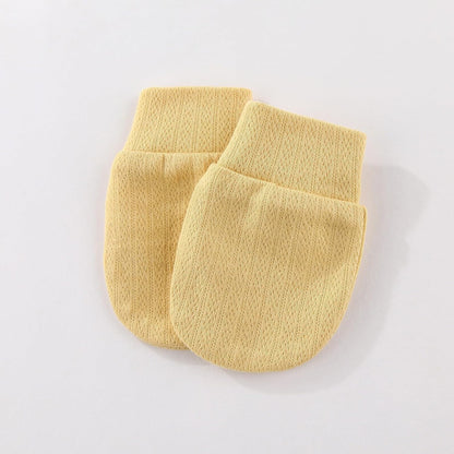 5 Pairs Baby Not Scratch Mittens 0-6 Months New Born Boy Girl Gloves Cute Infant Accessories