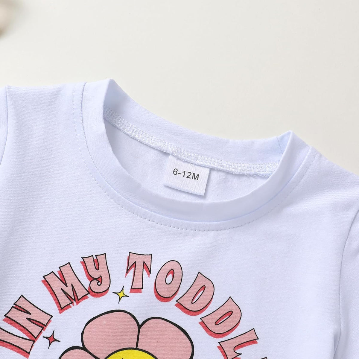 Happy Town Toddler Clothes Baby Boy Girl Smiley Face Shirt Short Sleeve T-Shirt Tee Summer Tops