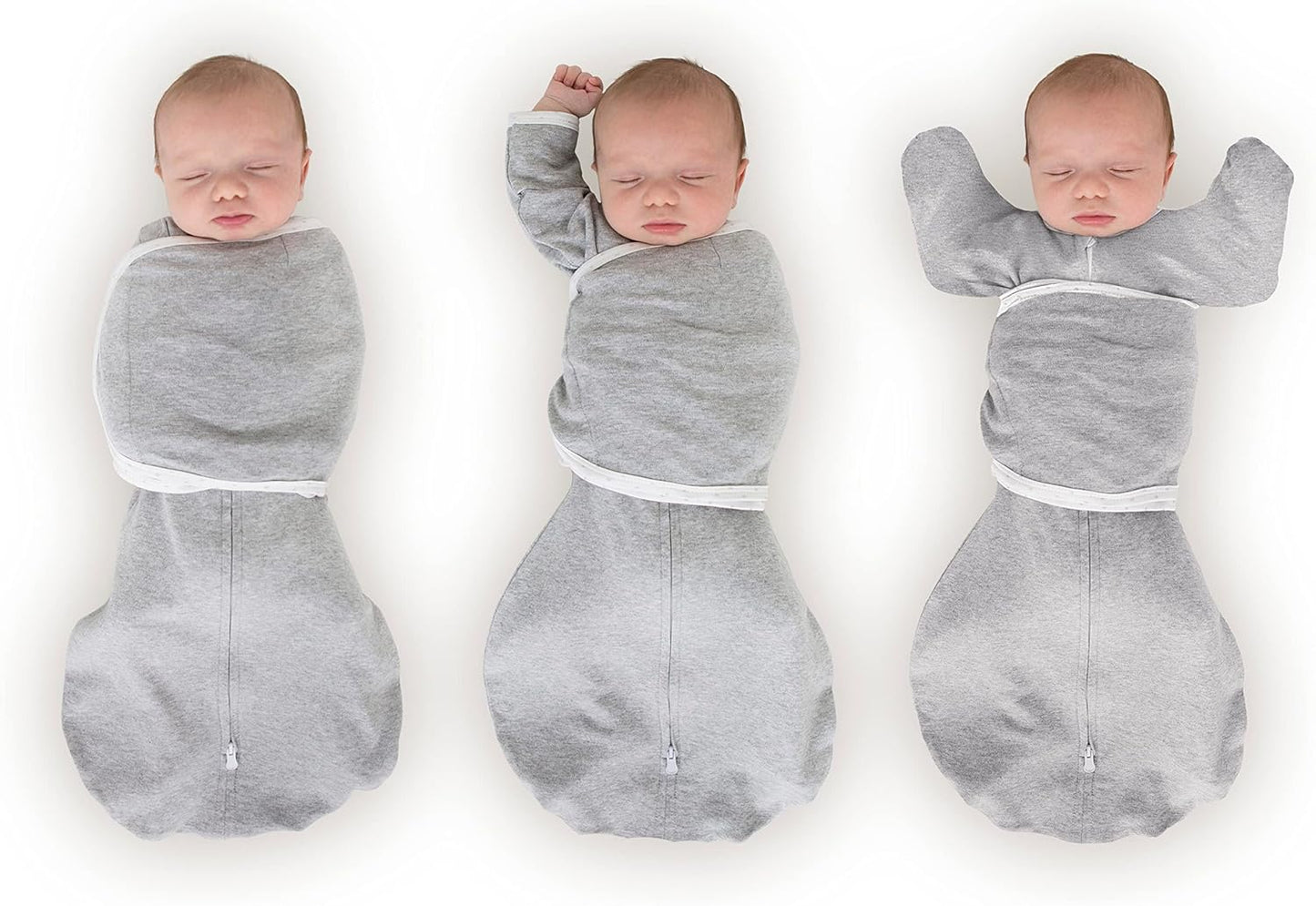 SwaddleDesigns 6-Way Omni Swaddle Sack Arms Up Swaddle for Newborn, More Options to Calm Startle