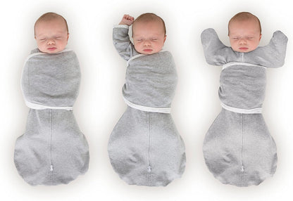 SwaddleDesigns 6-Way Omni Swaddle Sack Arms Up Swaddle for Newborn, More Options to Calm Startle