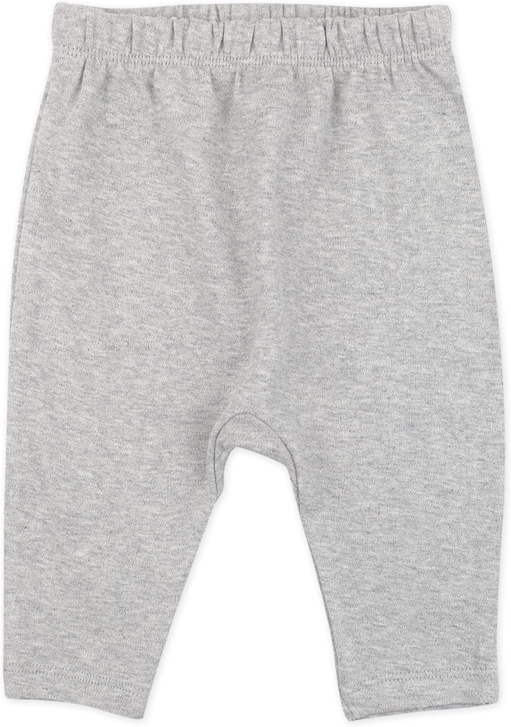 HonestBaby Multipack Harem Pants Roomy Fit Pull on Bottoms 100% Organic Cotton for Infant Baby