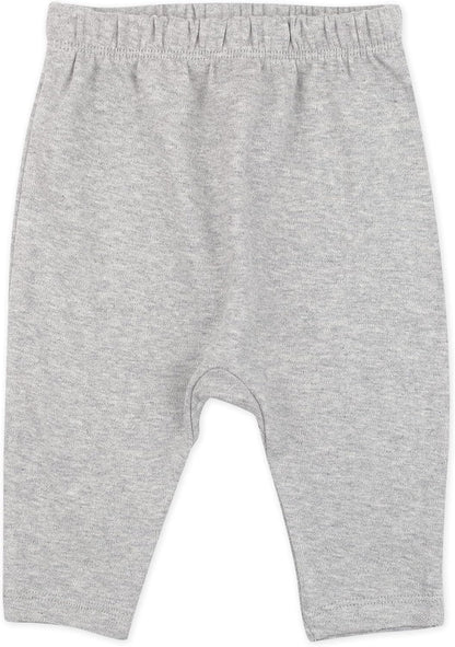 HonestBaby Multipack Harem Pants Roomy Fit Pull on Bottoms 100% Organic Cotton for Infant Baby