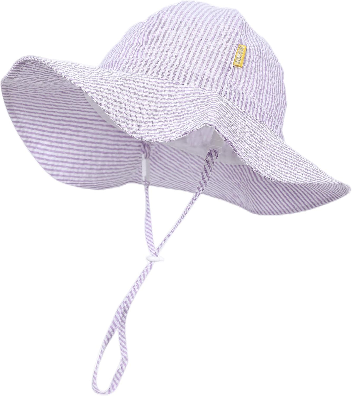 Baby & Toddler Wide Brim Sun Hats UPF 50+ Sun Protection Bucket Cap Cute Adjustable Hat in