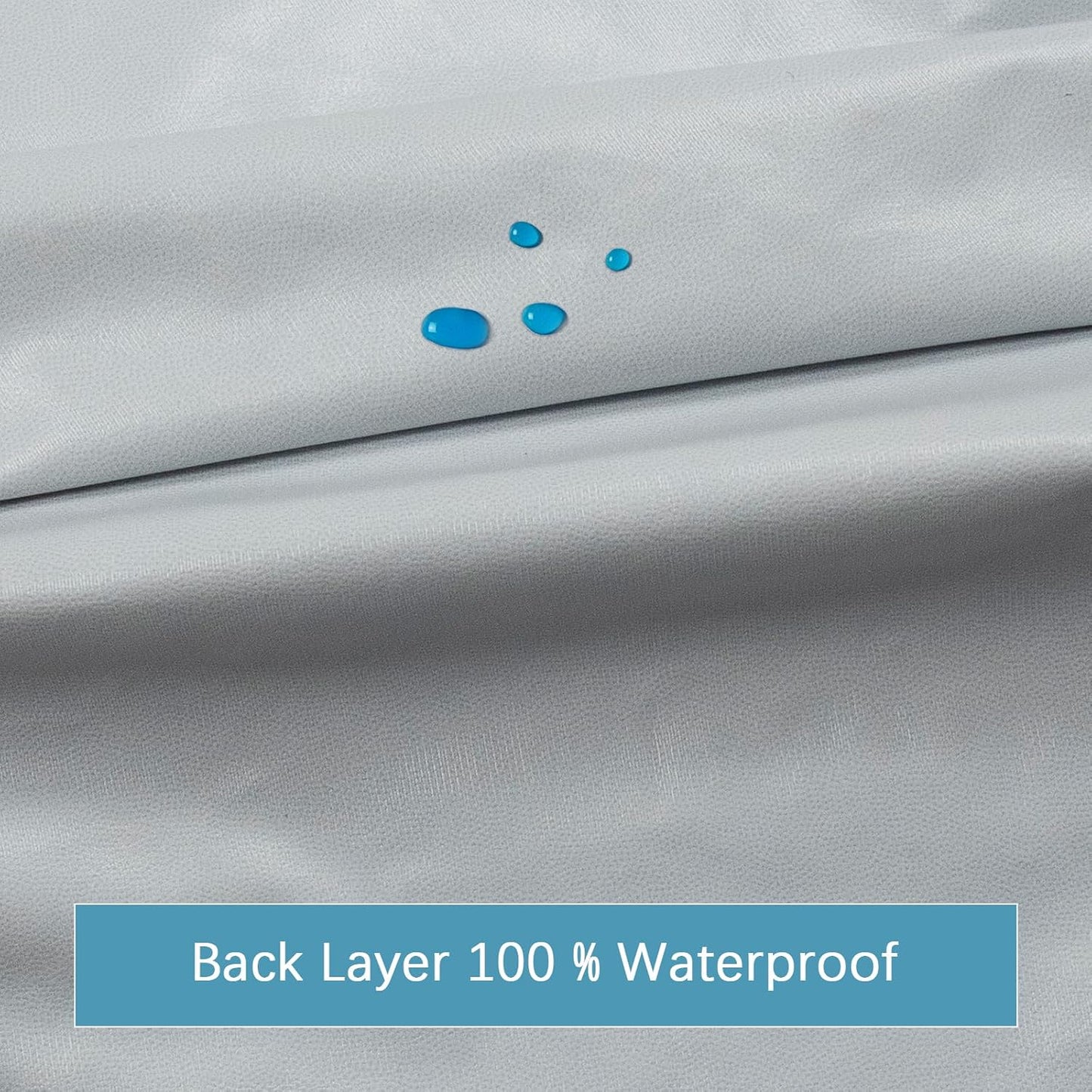 Queen Mattress Protector Waterproof, Noiseless & Soft Coverage Queen Size Mattress Cover Fitted