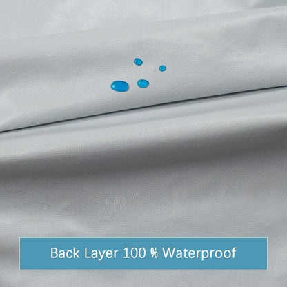 Queen Mattress Protector Waterproof, Noiseless & Soft Coverage Queen Size Mattress Cover Fitted