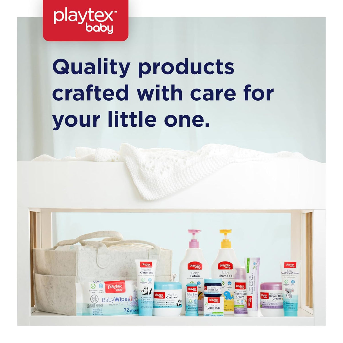 Playtex Baby Wipes, Fragrance Free, 72 Ct, 3-Pack, Dermatologist Tested Soft and Gentle Baby Face