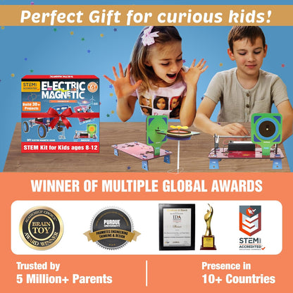 Butterfly EduFields 30in1 STEM Kits for Kids Age 8-10-12 | STEM Toys for Ages 8-13 | Electricity &