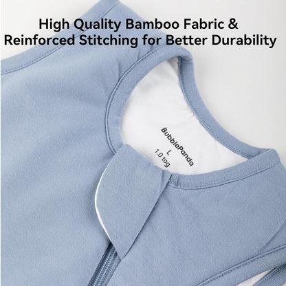 BubblePanda Rayon Made from Bamboo Sleep Sack 6-12 Months 0.5 Tog Soft Lightweight Toddler Sleep