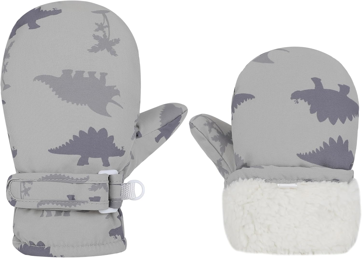 Toddler Gloves Kids Mittens Winter Warm Lined Fleece Gloves Waterproof Snow Baby Mitten for Boys