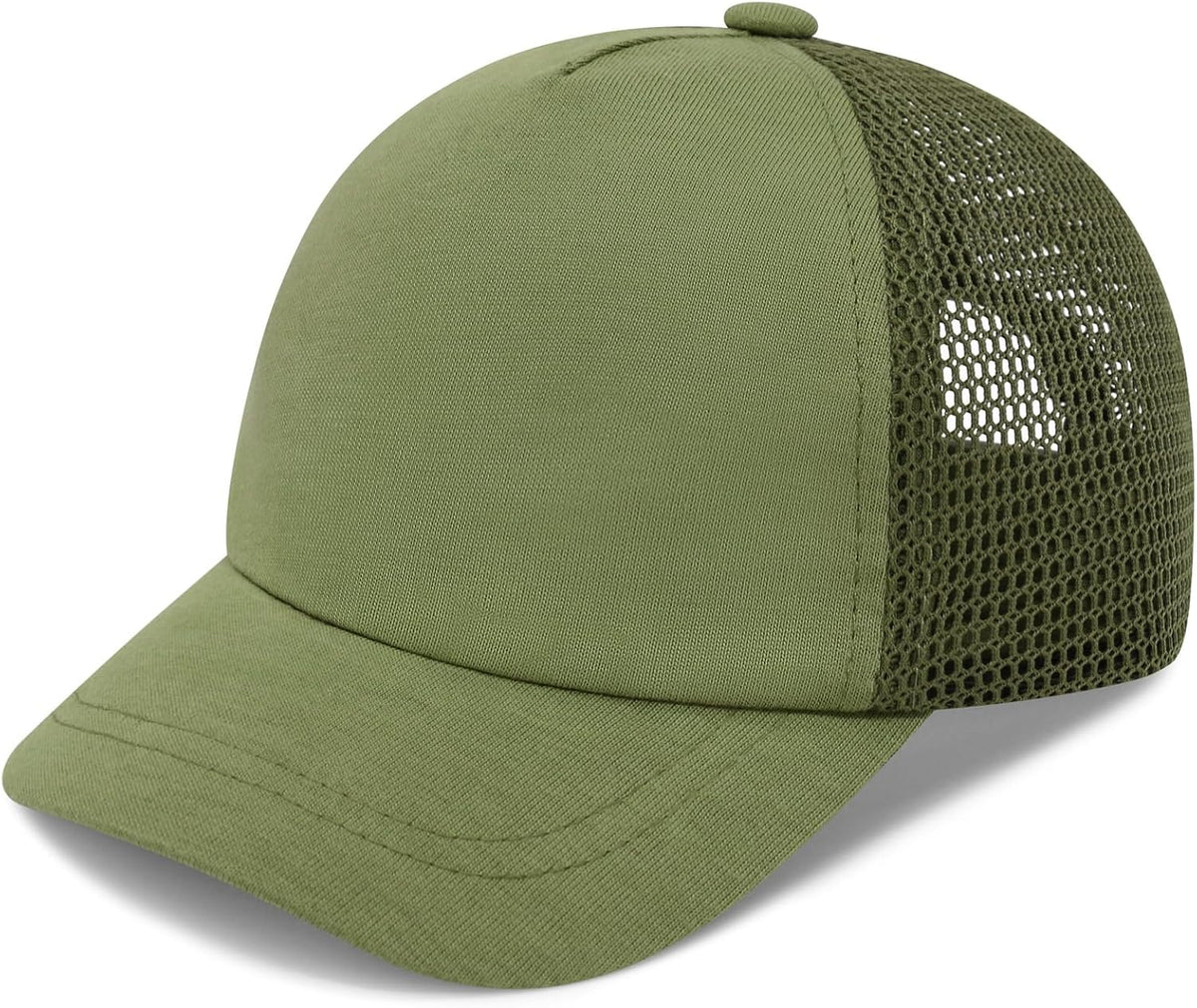 qikqik Baby Baseball Cap Toddler Baseball Hat with Mesh Infant Sun Hat UPF 50+ Baby Ball Cap