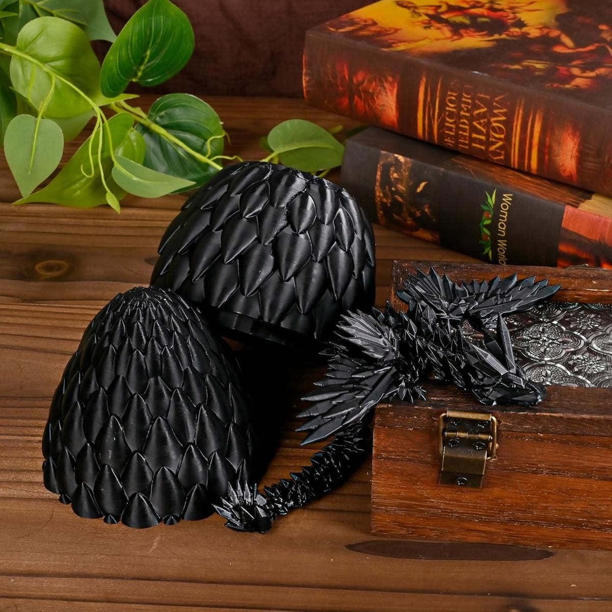 12inch Fly Dragon Egg, Year of The Dragon, 3D Printed Dragon, Executive Desk Toys, Articulated