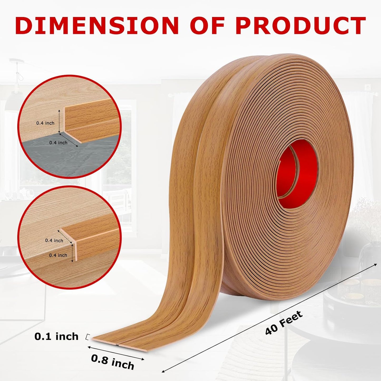 Flexible Wall Corner Protector Moulding Trim Peel and Stick Wall Corner Guards Edge Protector Self