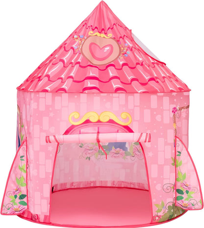 JOYIN Princess Tent Girls Large Playhouse Kids Castle Play Tent for Children, Pop Up Play House for