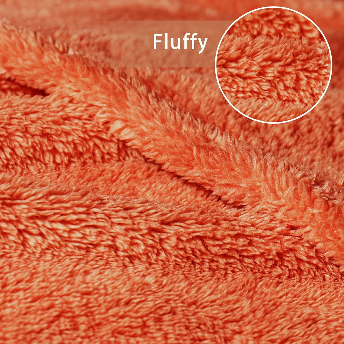Exclusivo Mezcla Soft Fleece Throw Blanket for Couch, Super Soft Velvet Plush Bed Blanket, Fuzzy