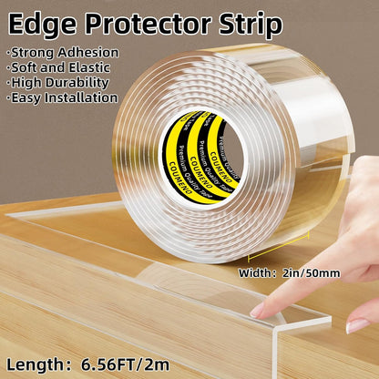Clear Edge Protector,Safe Corner Protector, Anti-Sharp Edge Protector, for Furniture, Drawers