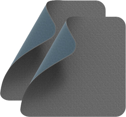 Inspire Underpads | Stain Hiding Gray Reusable Incontinence Bed Pads | Waterproof Mattress Pad |
