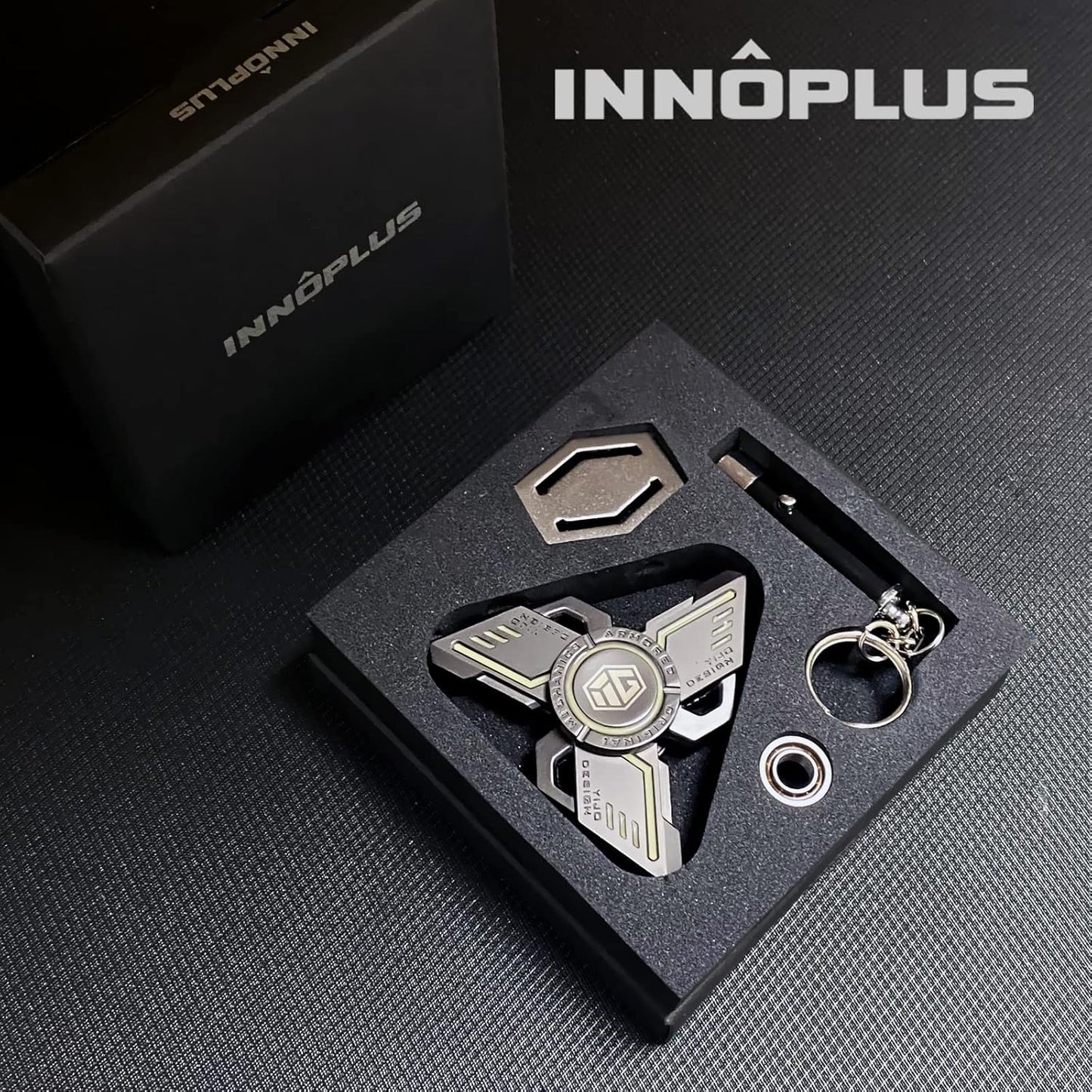INNÔPLUS Fidget Spinner, Fidget Spinners Cool, Fidget Spinners for Kids, Stress Anxiety ADHD Relief
