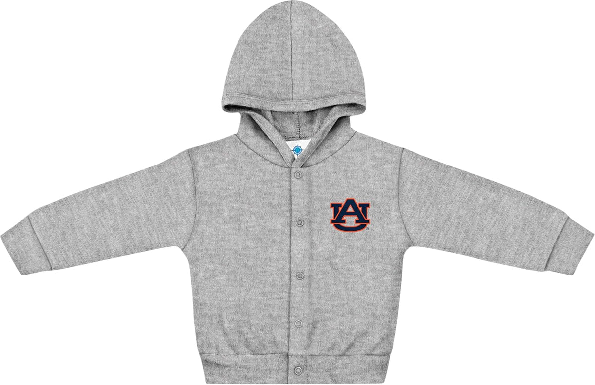 Creative Knitwear College Baby Snap Hooded Jacket - Team Logo, Multiple Colors, for Boys & Girls