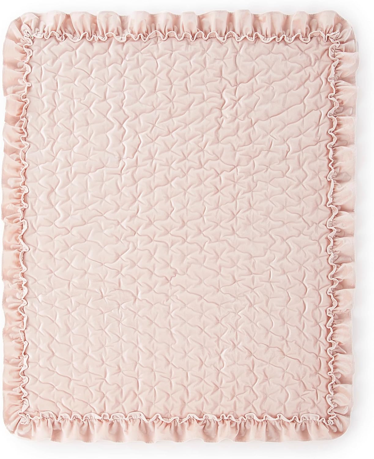 Levtex Baby - Heritage Crib Bed Set - Baby Nursery Set - Blush Velvet - Rich Velvet - 4 Piece Set
