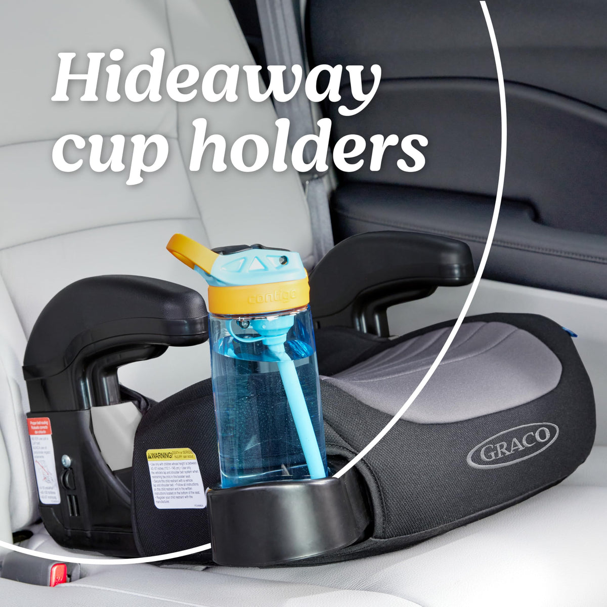Graco TurboBooster 2.0 Backless Booster Car Seat, Denton
