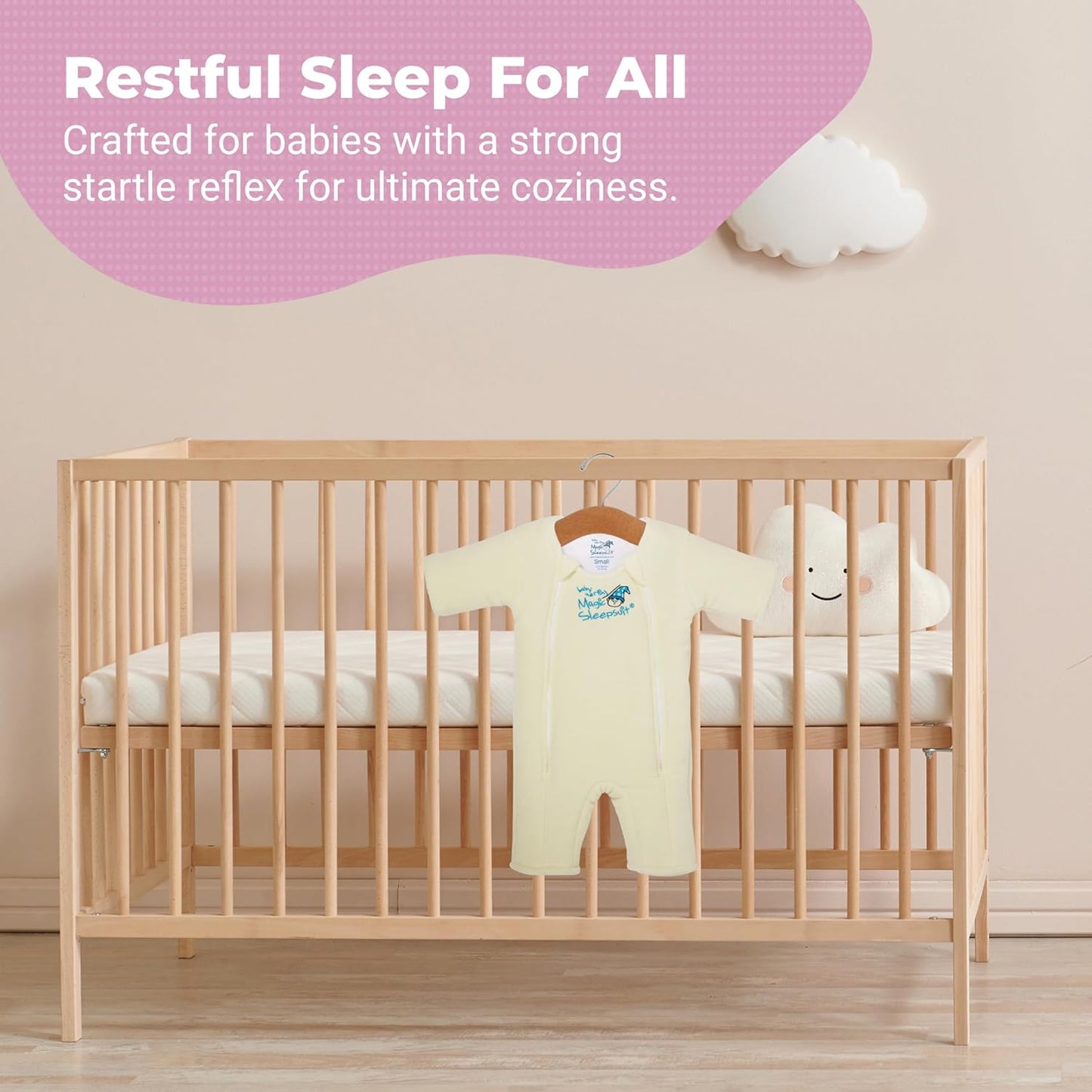 Magic Sleepsuit Baby Merlin's Microfleece Baby Swaddle Transition Product - Soft and Cozy Design