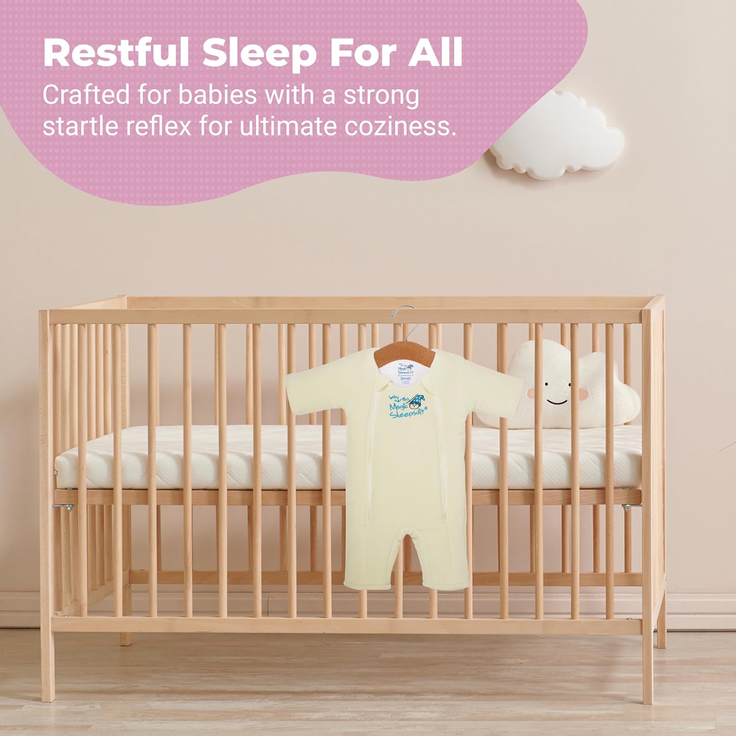 Magic Sleepsuit Baby Merlin's Microfleece Baby Swaddle Transition Product - Soft and Cozy Design