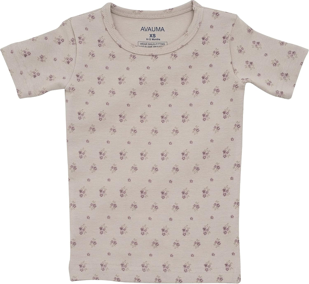 AVAUMA Baby Boys Girls Pajama Set 6M-7T Kids Cute Toddler Snug fit Pattern Design Pjs Cotton