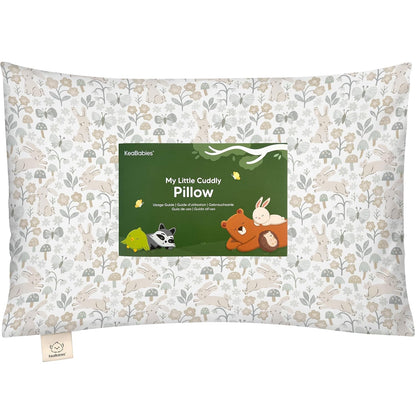 Toddler Pillow with Pillowcase - 13x18 My Little Cuddly Pillow, Viscose Derived From Bamboo Nursery