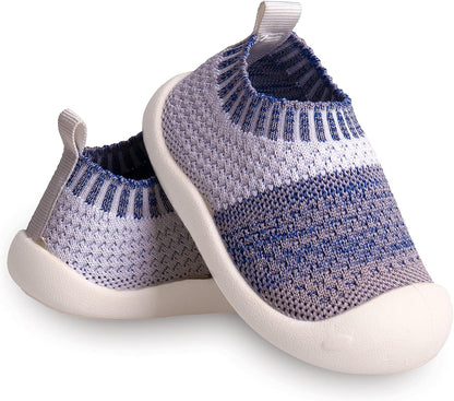 Baby First-Walking Shoes 1-4 Years Kid Shoes Trainers Toddler Infant Boys Girls Soft Sole Non Slip