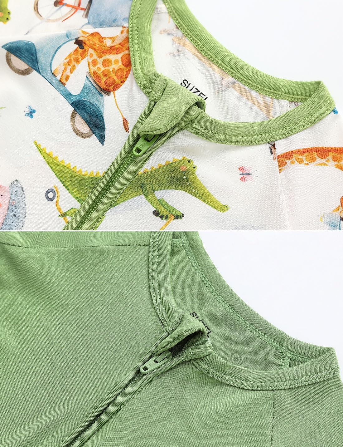 Baby Viscose from Bamboo Footless Pajamas Boys Girls Zippy Pjs Sleep 'N Play Romper - 0-24 Months