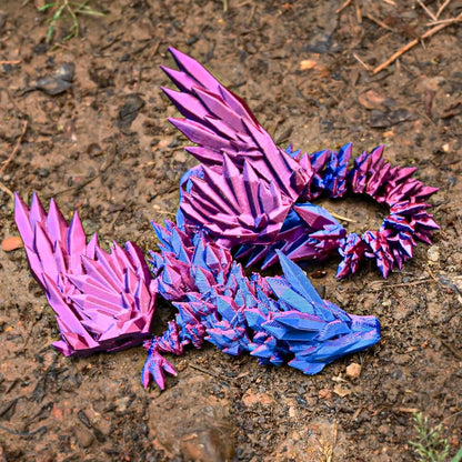 12inch Fly Dragon Egg, Year of The Dragon, 3D Printed Dragon, Executive Desk Toys, Articulated