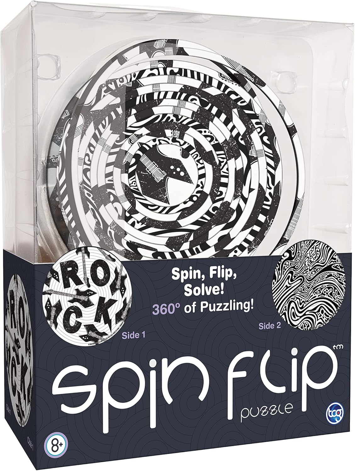 Spin Flip Puzzle - Hypnotic - Spin it, Flip it, Solve it! for Those who love brain teasers! Adult