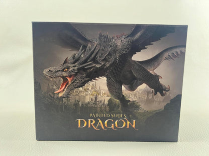 Kids Arts Crafts Set - Dragon Toys Painting Kit with 3 Dragons Figurines and 3D Jigsaw Puzzle