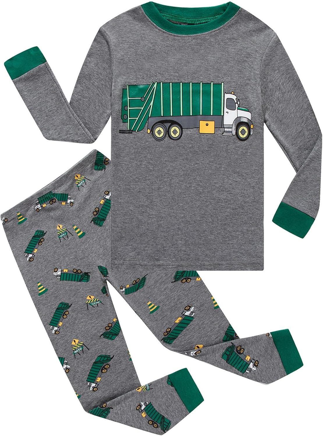 Boys Cotton Pajamas Long Sleeve Toddler Boys Pjs Kids Sleepwear Sets 18months-18years