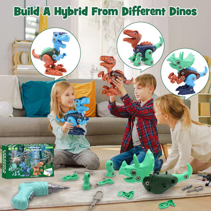 Laradola Dinosaur Toys for 3 4 5 6 7 8 Year Old Boys, Take Apart Dinosaur Toys for Kids 3-5 5-7