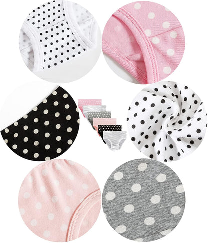 Family Feeling Little Girl Underwear Toddler Panties Big Kids Undies Soft 100% Cotton