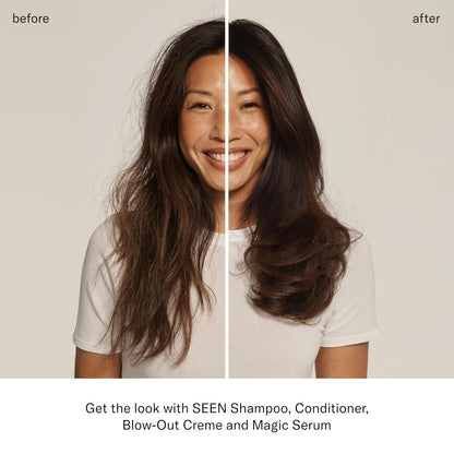 SEEN Shampoo, Fragrance Free - Non-Comedogenic & Sulfate-Free Hair Shampoo- Dermatologist-Developed