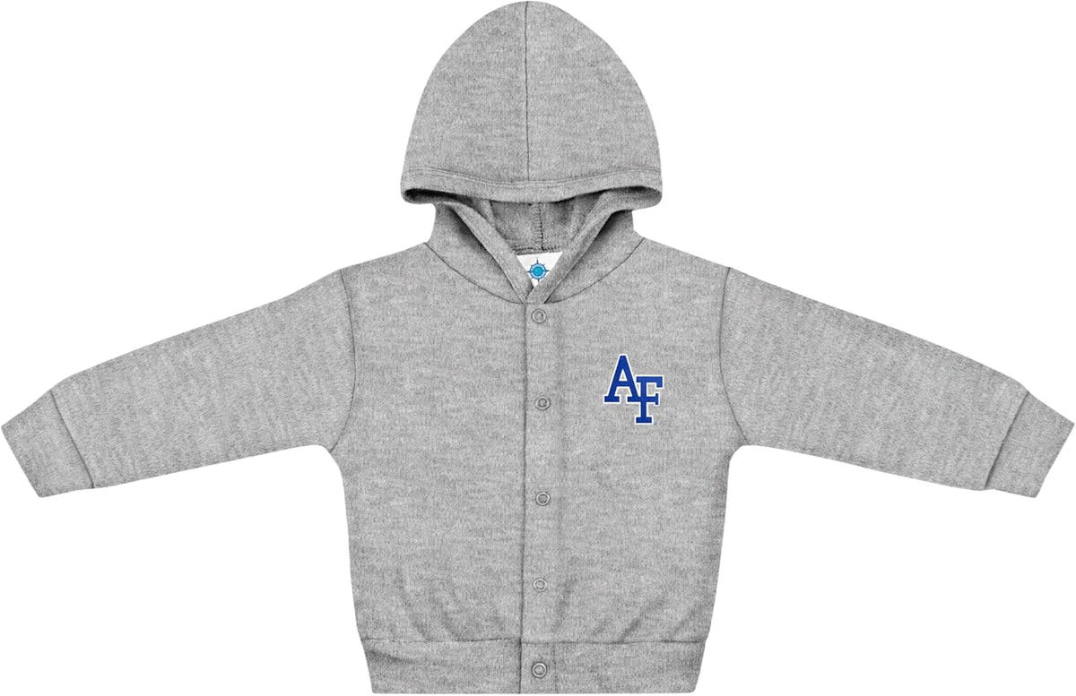 Creative Knitwear College Baby Snap Hooded Jacket - Team Logo, Multiple Colors, for Boys & Girls