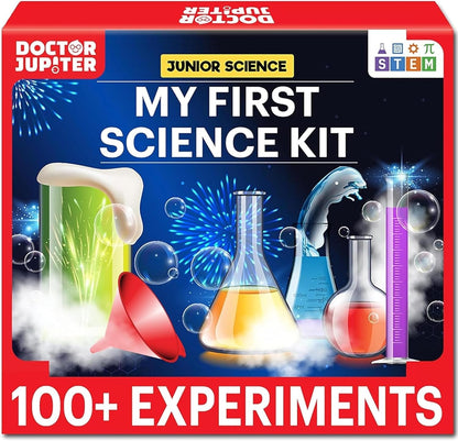 Doctor Jupiter My First Science Kit for Kids Ages 4-5-6-7-8 | Birthday Gift Ideas for 4+ Year Old