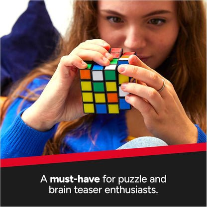 Rubik’s Master, The Official 4x4 Cube Classic Color-Matching Problem-Solving Brain Teaser Puzzle