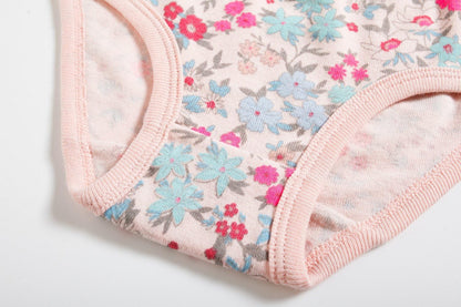 Hahan Girls Soft Panties Toddler Girls Cotton Underwear Kids Briefs