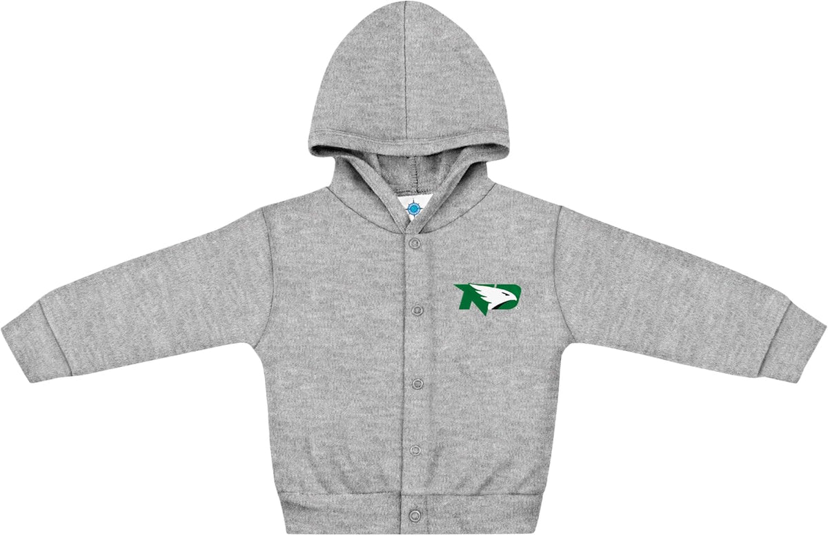 Creative Knitwear College Baby Snap Hooded Jacket - Team Logo, Multiple Colors, for Boys & Girls