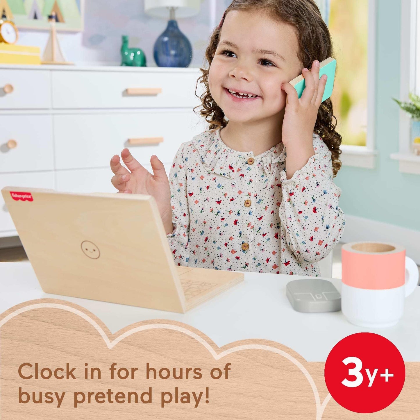 Fisher-Price Wood Work from Home Playset