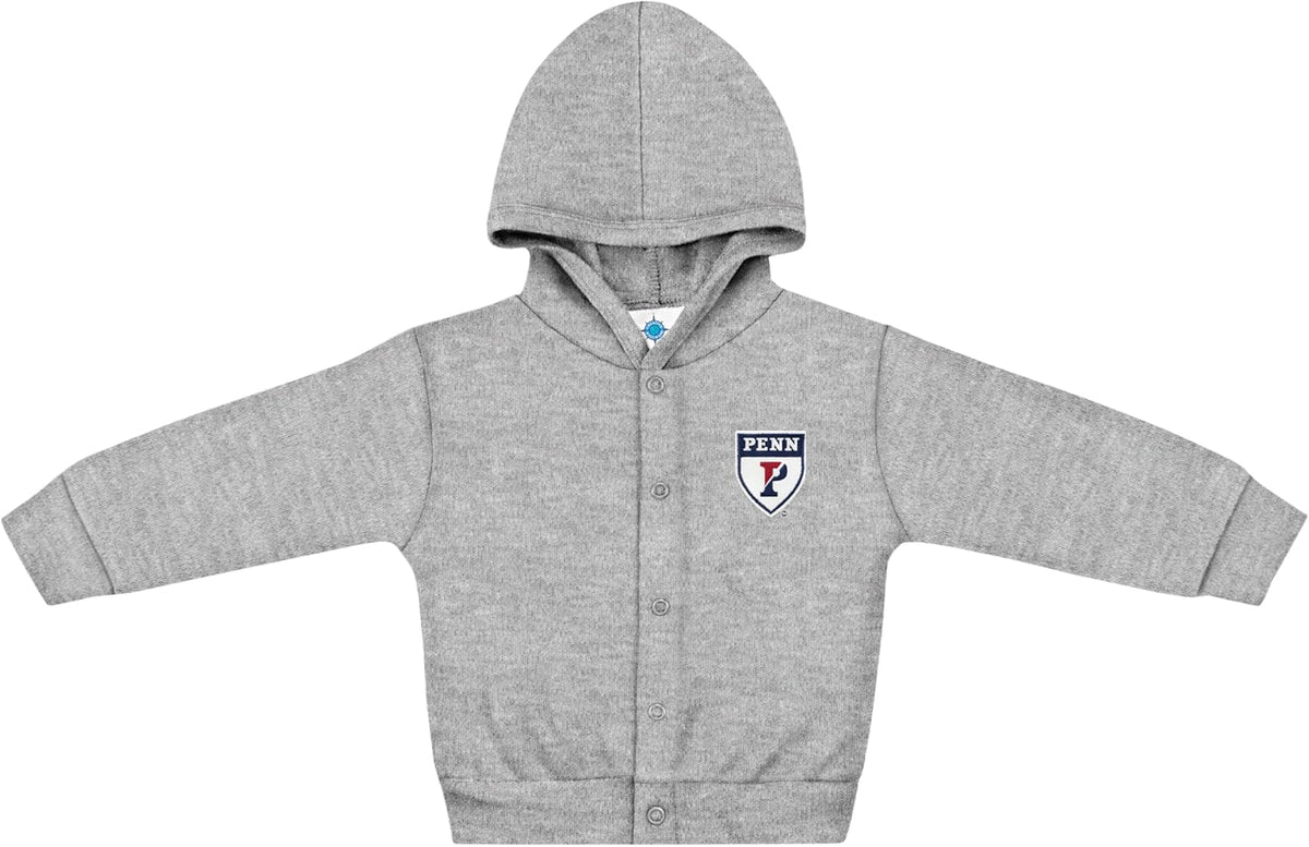 Creative Knitwear College Baby Snap Hooded Jacket - Team Logo, Multiple Colors, for Boys & Girls