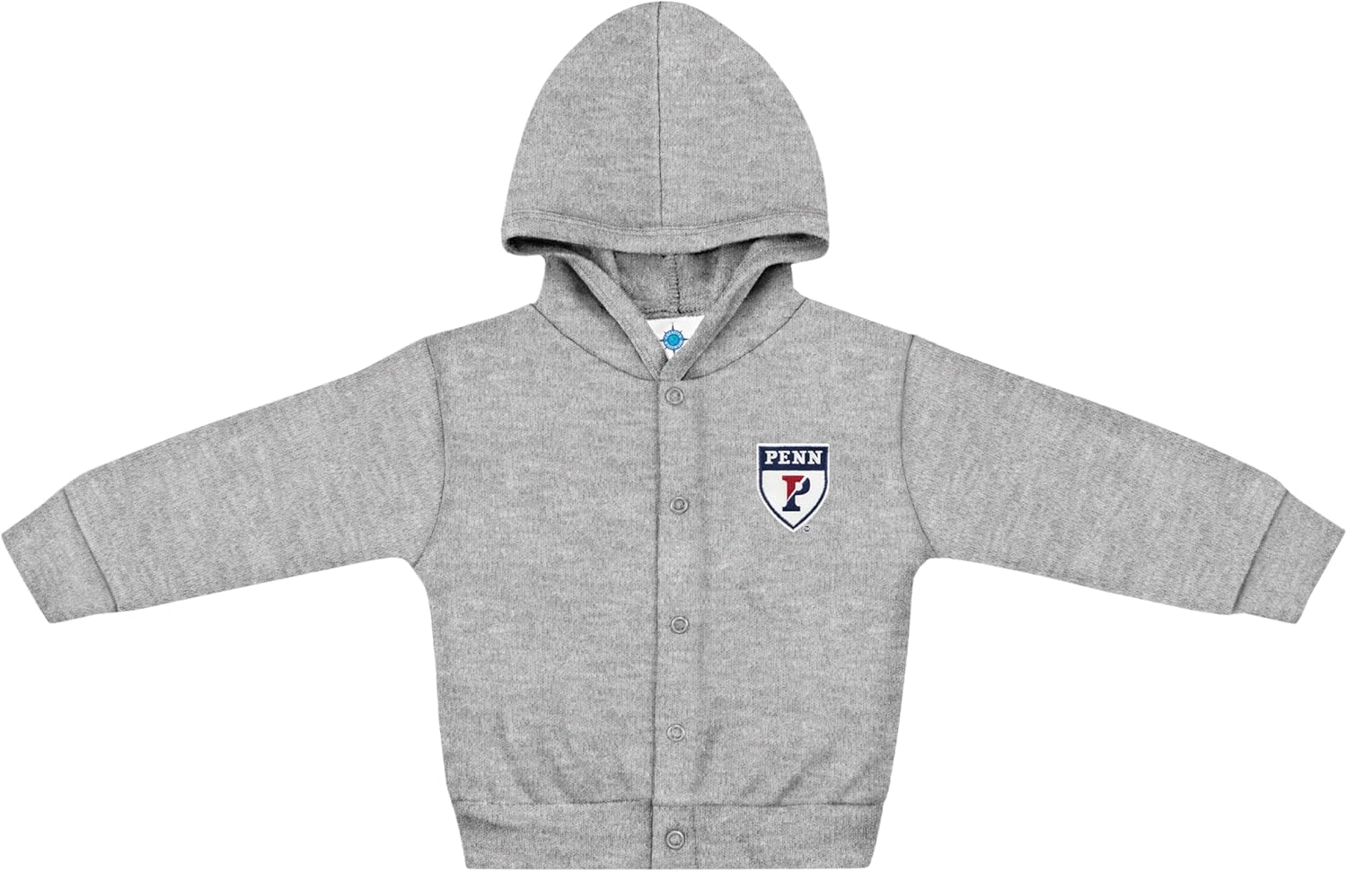 Creative Knitwear College Baby Snap Hooded Jacket - Team Logo, Multiple Colors, for Boys & Girls