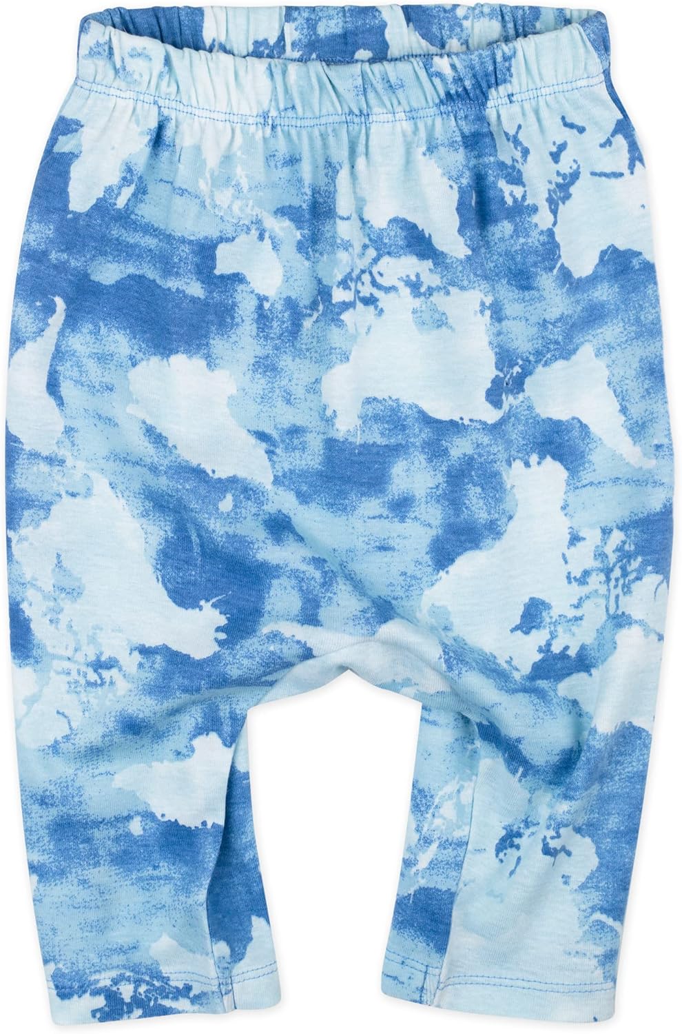 HonestBaby Multipack Harem Pants Roomy Fit Pull on Bottoms 100% Organic Cotton for Infant Baby